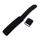 18mm, 20mm, 22mm Black Nylon Velcro Watch Strap, Quick Release