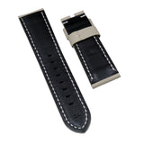 22mm, 24mm, 26mm Beige Sailcloth Watch Strap For Panerai