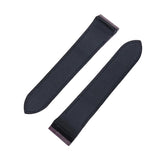 20mm, 23mm Amethyst Violet American Alligator Leather Watch Strap For Cartier Santos