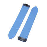 19mm Cornflower Blue FKM Rubber Watch Strap For Cartier Roadster, Quick Release