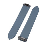 19mm Gray FKM Rubber Watch Strap For Cartier Roadster, Quick Release