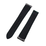 19mm, 21mm Dark Forest Green Alligator Leather Watch Strap For Cartier Santos Model, Quick Release