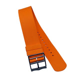 20mm, 21mm, 22mm Nato Style Orange FKM Rubber Watch Strap For Tudor Pelagos FXD