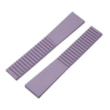 19mm Straight End Lavender Violet FKM Rubber Watch Strap For Patek Philippe Aquanaut 5064 etc.