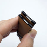 25mm Black Alligator Leather Watch Strap For Patek Philippe Nautilus