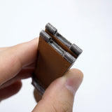 25mm Steel Gray Alligator Leather Watch Strap For Patek Philippe Nautilus