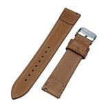 20mm Brown Calf Leather Watch Strap, Quick Release, JLC Style