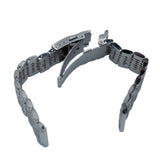 18mm, 20mm, 22mm Straight End Stainless Steel Watch Strap, Model 10