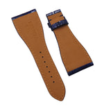 30mm, 32mm Blue Alligator Leather Watch Strap For Roger Dubuis Golden Square