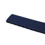 21mm Curved End Navy Blue FKM Rubber Watch Strap For Longines HydroConquest 41mm
