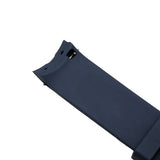 21mm Curved End Gray FKM Rubber Watch Strap For Longines HydroConquest 41mm, Quick Release Spring Bars