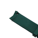 21mm Curved End Jungle Green FKM Rubber Watch Strap For Longines HydroConquest 41mm, Quick Release Spring Bars