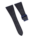 30mm, 32mm Blue Alligator Leather Watch Strap For Roger Dubuis Golden Square