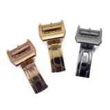 22mm Pilot Style Brown Italy Calf Leather Watch Strap For IWC, Rivet Lug, Semi Square Tail