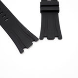 30mm Black FKM Rubber Watch Strap For Audemars Piguet Royal Oak Offshore 44mm