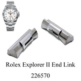 22mm Steel 904L Stainless Steel End Link For Rolex Explorer II 226570