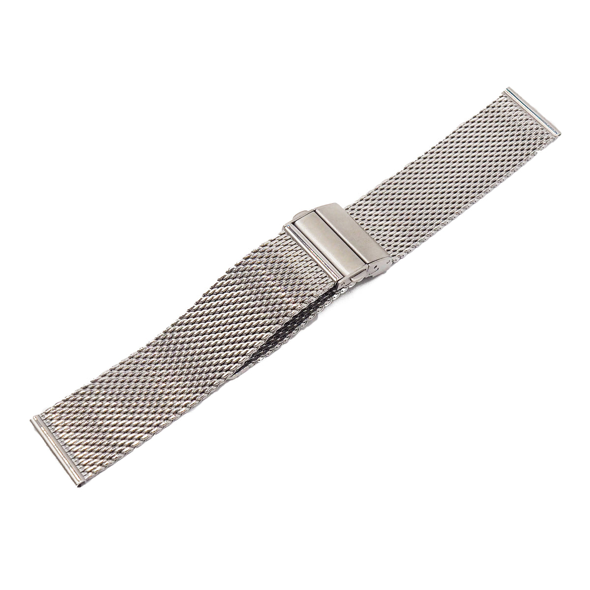 18mm, 20mm, 22mm Straight End Milanese Loop Watch Strap, Quick Release ...