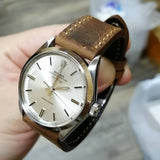 18mm, 19mm, 21mm Gingerbread Brown Matte Calf Leather Watch Strap