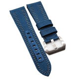 24mm, 26mm Sapphire Blue Nylon Watch Strap For Panerai