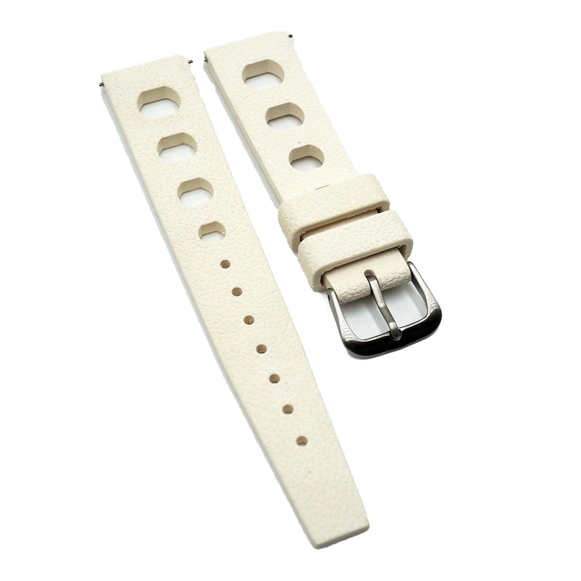 Saturn White Velcro Strap (20mm)