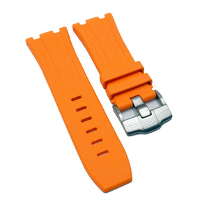 28mm Orange FKM Rubber Watch Strap For Audemars Piguet Royal Oak Offshore 42mm