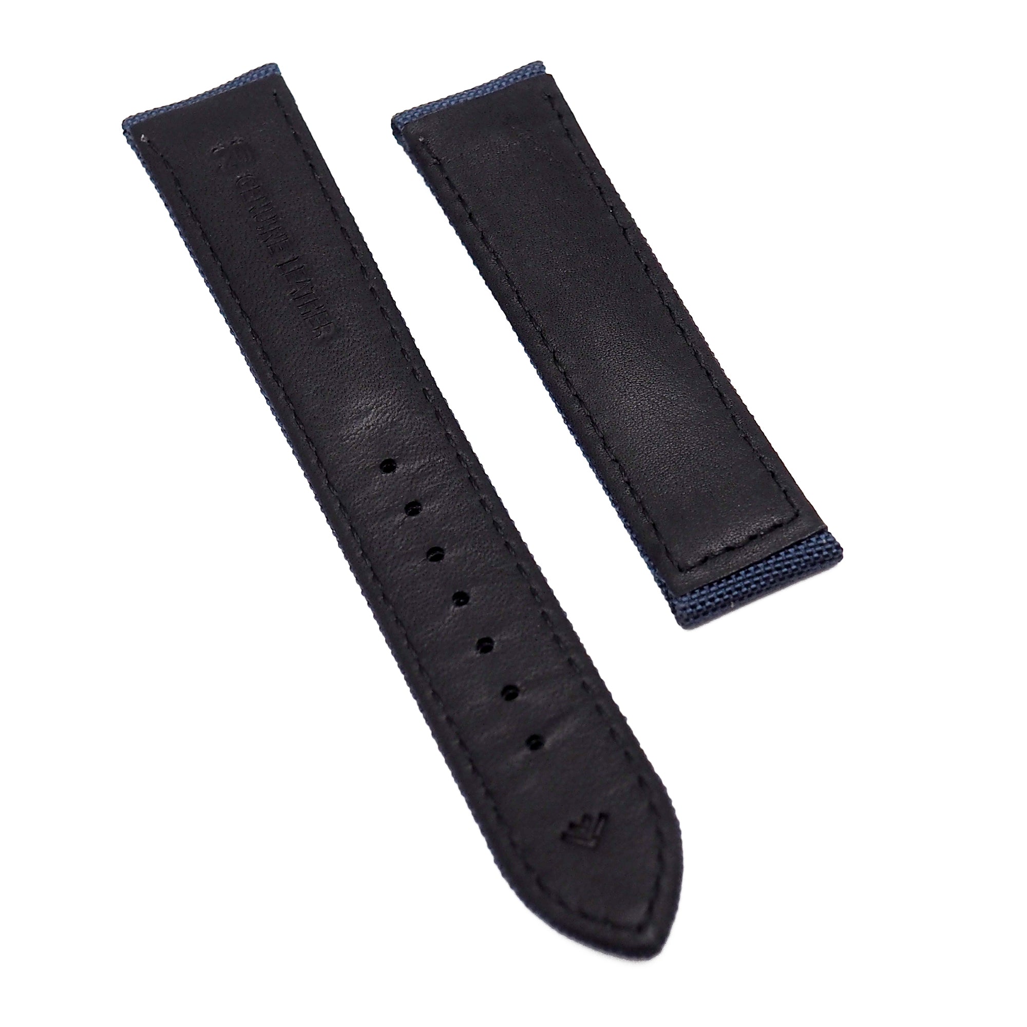 19mm, 20mm Navy Blue Nylon Watch Strap For Omega – Revival Strap