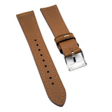18mm, 20mm Spice Orange Pueblo Calf Leather Watch Strap