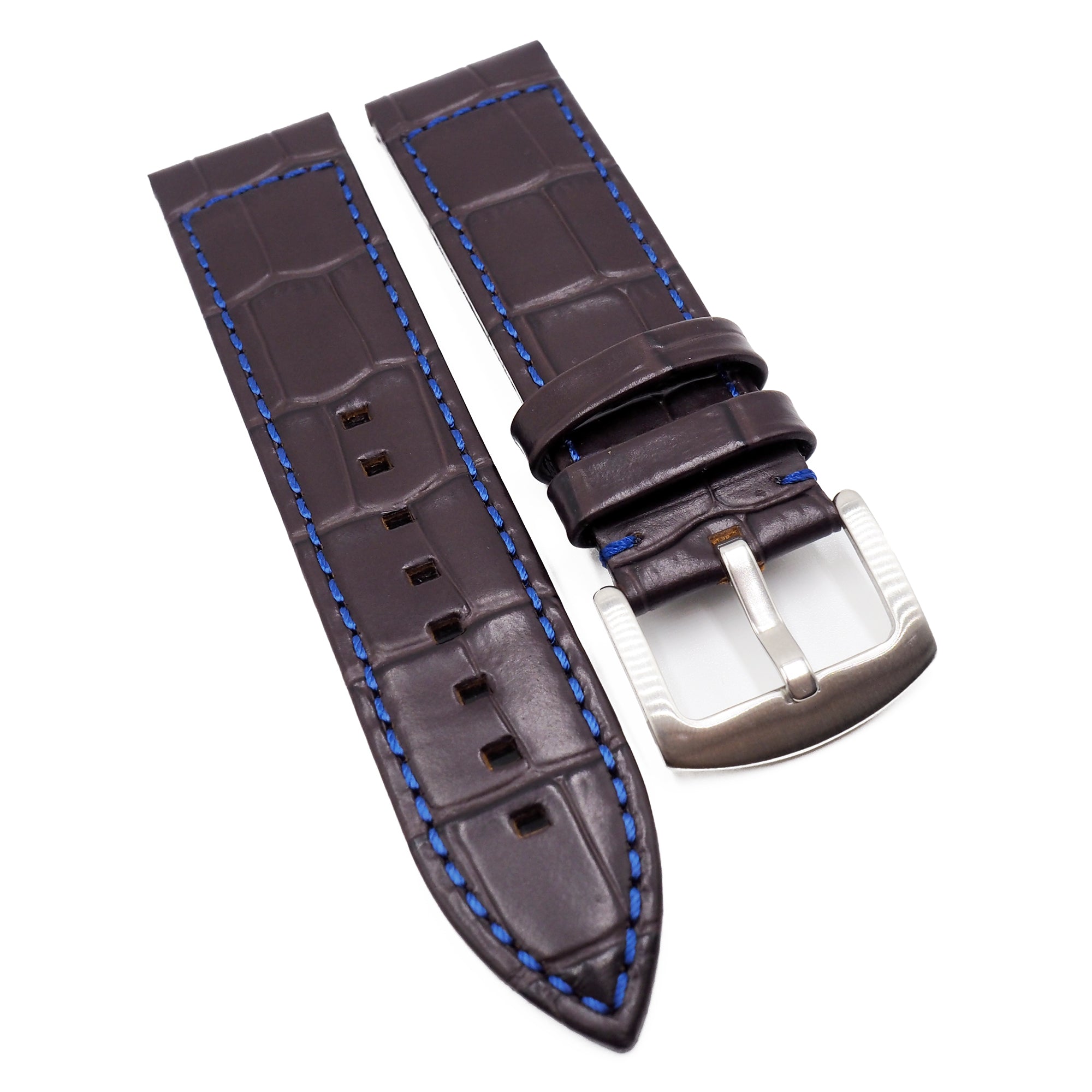 Bracelet Cuir Zenith Pour Montre - D'origine, Occasion, Fabrication Suisse