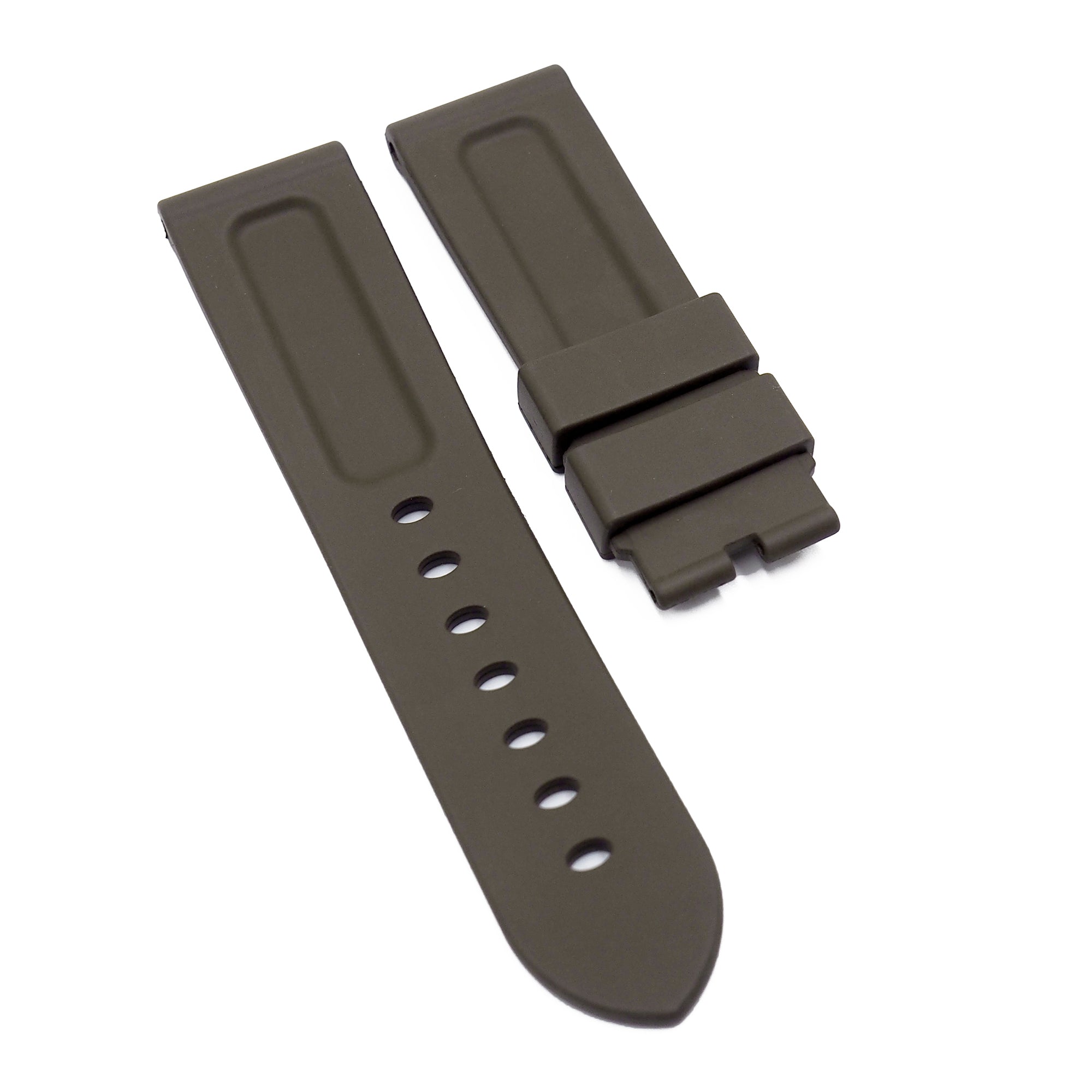 Panerai Rubber Strap 24mm Panerai OEM Black Rubber Strap 24mm