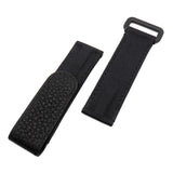 20mm Black Nylon Watch Strap For Rolex, Velcro Style