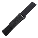 20mm Black Nylon Watch Strap For Rolex, Velcro Style