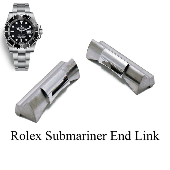 20mm Steel 904L Stainless Steel End Link For Rolex Submariner