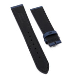 20mm Salvia Blue Saffiano Leather Watch Strap