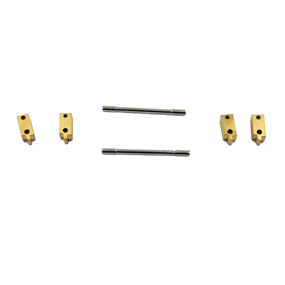 Yellow Gold 316L Stainless Steel End Link and Screw Pin For Audemars Piguet Royal Oak 41mm-Revival Strap