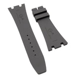 【GM】 26mm Iron Gray FKM Rubber Watch Strap For Audemars Piguet Royal Oak 41mm-Revival Strap