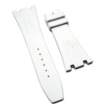 【GM】 26mm White FKM Rubber Watch Strap For Audemars Piguet Royal Oak 41mm-Revival Strap