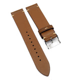 22mm Vintage Style Spice Orange Pueblo Calf Leather Watch Strap