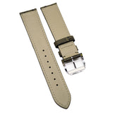 20mm Alligator Leather Watch Strap, 7 Colors
