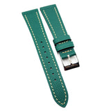 18mm, 20mm Green Epsom Calf Leather Watch Strap