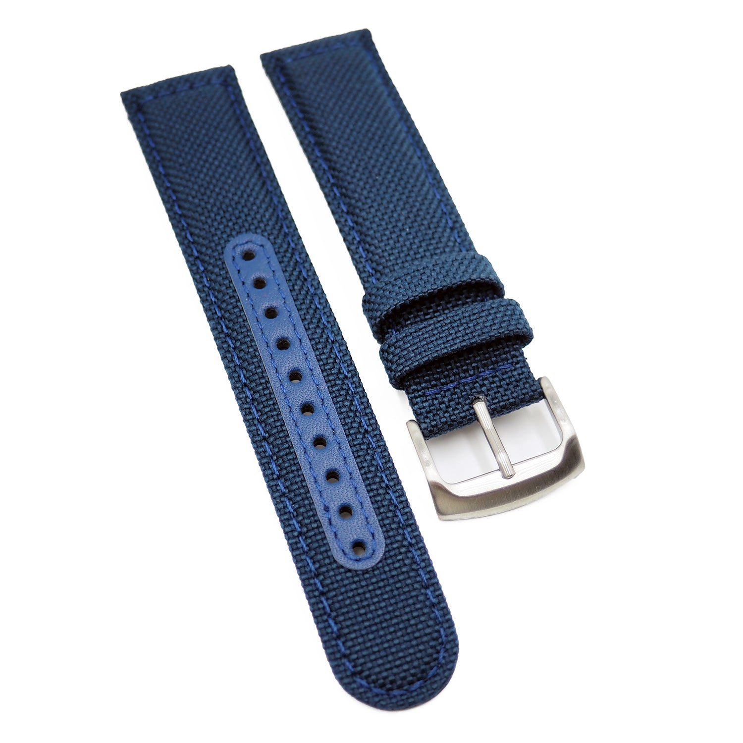 elektrode angivet Accord 21mm, 22mm Blue Nylon Watch Strap For Seiko – Revival Strap