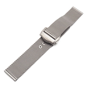 Milanese Bond Mesh Bracelet Strap For Seiko Watch - LuxuryWatchStraps 18mm
