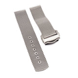 20mm Straight End Milanese Loop Watch Strap For Omega