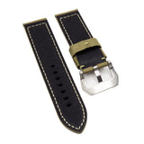 24mm Khaki Nylon Watch Strap