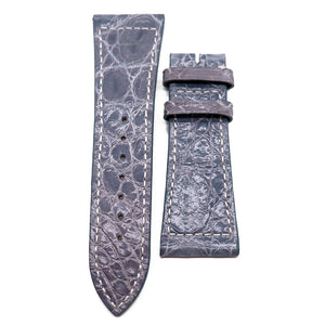 26mm Alligator Leather Watch Strap For Franck Muller, 4 Colors