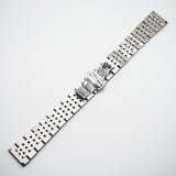 20mm, 22mm Straight End Stainless Steel Watch Strap, Polished, Model 2