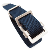 20mm, 22mm Military Style Canvas Watch Strap, Dentate Buckle, 9 Colors