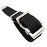 20mm, 22mm Military Style Canvas Watch Strap, Dentate Buckle, 9 Colors