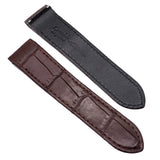 23mm Alligator Leather Watch Strap For Cartier Santos 100 XL models, 3 Colors